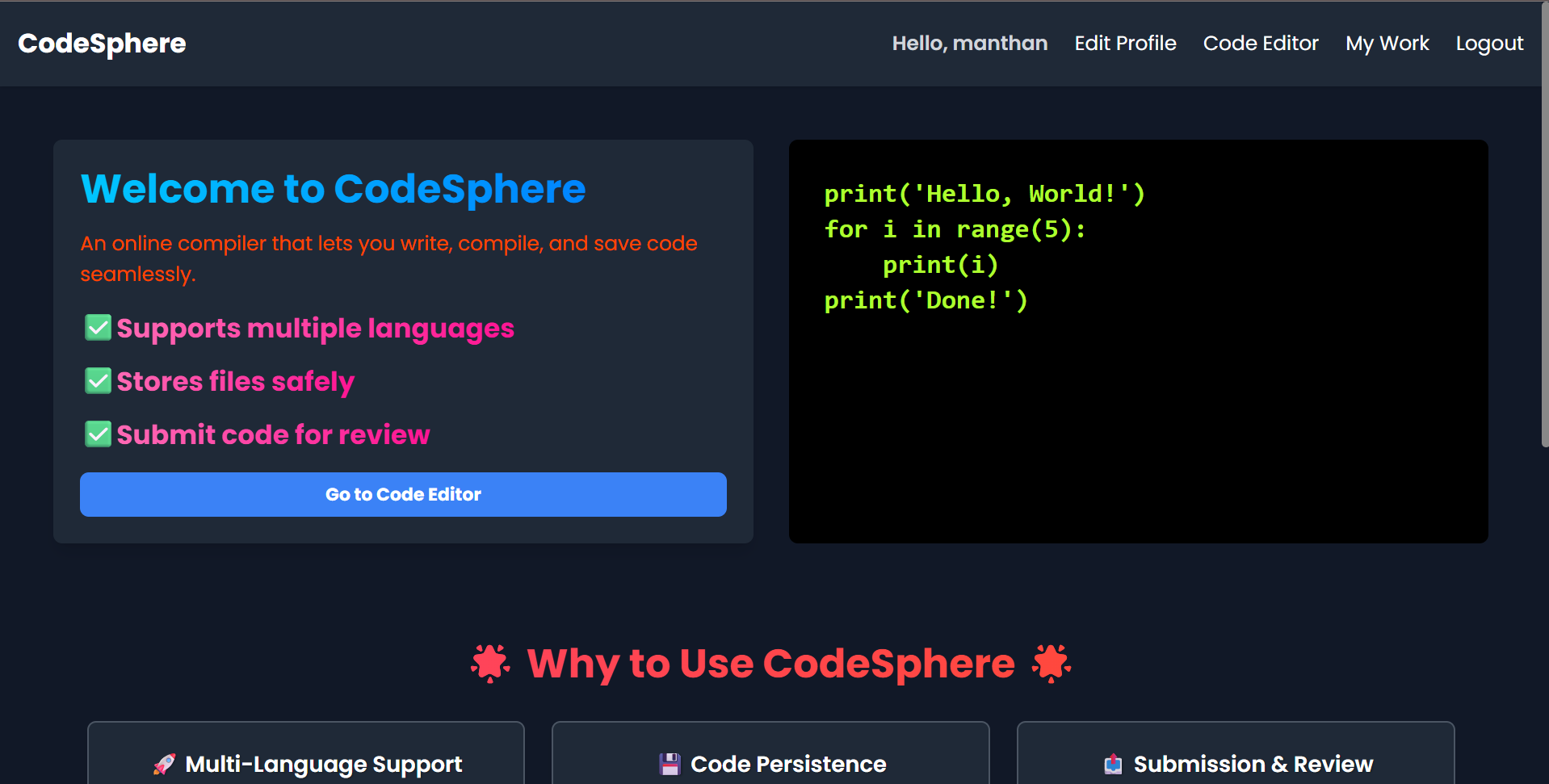 CodeSphere